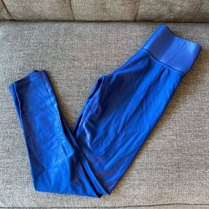 CARBON38 Royal Blue Legging in Takara Shine | Size XS